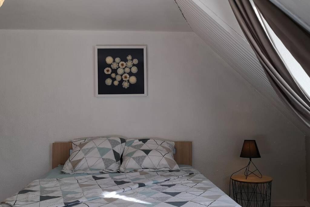Duplex Au Centre Ville, Dans Cour Interieure Calme Dole Exterior foto