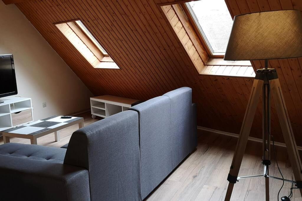 Duplex Au Centre Ville, Dans Cour Interieure Calme Dole Exterior foto